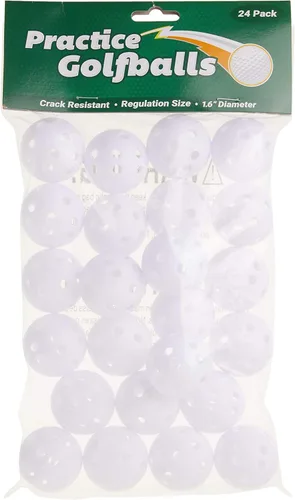 Vista 2 de 24 pelotas para golf de Plástico Blanco poliuretano de corona Sporting Goods