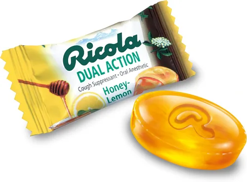 Vista 3 de Ricola Gotas para la tos de limón y miel de doble acción, 19