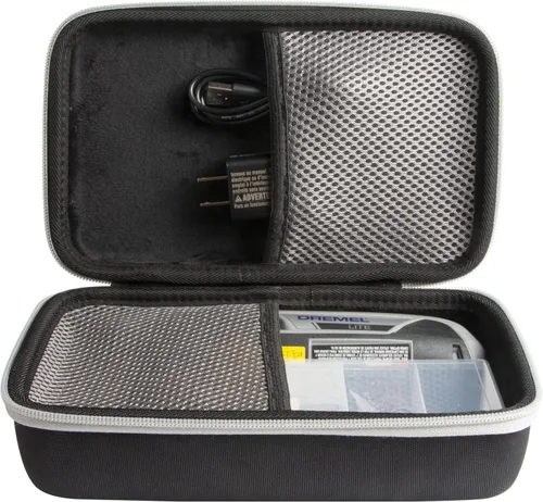 Vista 3 de Aenllosi Estuche rígido compatible con Dremel Lite 7760 N/10 4V Li-Ion herramienta giratoria inalámbrica