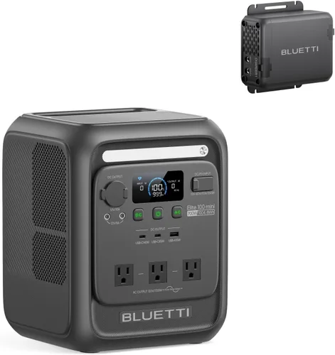 Vista 21 de BLUETTI Elite 100 mini estación eléctrica portátil para acampar 1004.8Wh