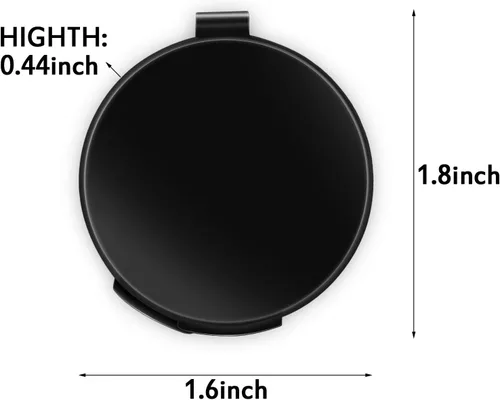 Vista 2 de Outus Almohadilla de tinta de huella digital profesional para dedos de secado rápido, almohadilla de tinta borrable con impresiones negras
