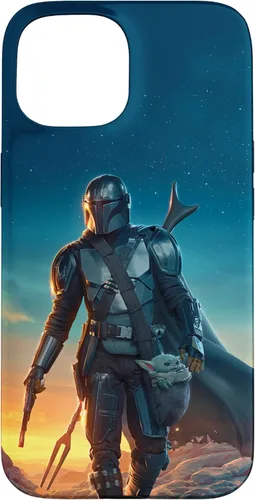 Vista 6 de Star Wars The Mandalorian and Grogu Sunset - Carcasa para iPhone 17