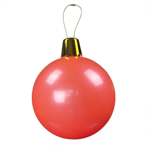 Vista 69 de Adornos inflables de Navidad – Bolas de Navidad de gran tamaño de 8", 17", 27" para patio exterior, césped, árbol - Decoración navideña para Rosa