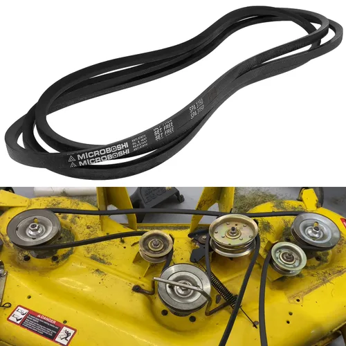 Cortacésped de 48 pulgadas, correa en V para John Deere GX21833 GX20571 48 pulgadas cubierta cubierta cinturón D140 D150 D160 L120 L130 LA130 LA140