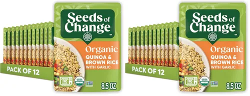 Vista 19 de SEEDS OF CHANGE Arroz basmati marrón orgánico certificado, alimentos orgánicos, bolsa de 8.5 onzas (paquete de 12)