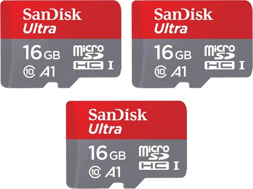 Vista 8 de [Versión anterior] Tarjeta de memoria SanDisk Ultra microSDHC UHS-I de 16 GB con adaptador, 98 MB/s, C10, U1, Full HD, A1, tarjeta Micro SD