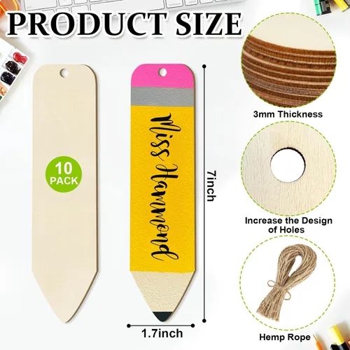 Vista 144 de Adornos de Letras de Madera PAPÁ para Pintar de 7 Pulgadas, Tamaño Grande, Recorte de Papi de Madera para el Día del Padre, DIY en Blanco, Madera