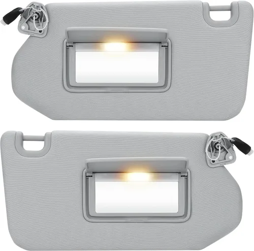 Vista 9 de TadaMark Parasol izquierdo para conductor derecho para Nissan Pathfinder 2013 2014 2015 2016 2017 2018 Infiniti QX60 2014-2017 JX35 2013 Beige