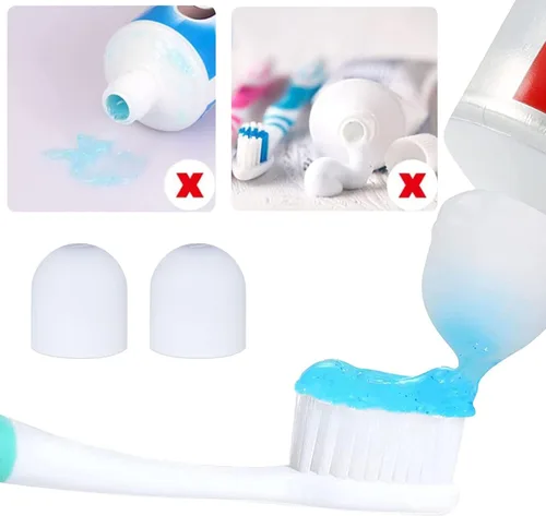 Vista 2 de khanka Estuche de viaje para cepillo de dientes eléctrico rígido con 2 tapas de pasta de dientes, compatible con Philips Sonicare ProtectiveClean