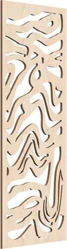 Vista 151 de Ekena Millwork WALW10X25X0375NFDRO Northfield Paneles de pared decorativos de madera con calado, 9 3/8 pulgadas de ancho x 24 3/8 pulgadas de alto