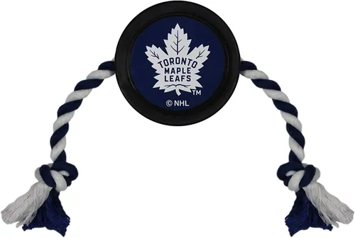 Vista 16 de Pets First Juguete de goma resistente para perros y gatos - NHL Washington Capitals - Remolcador de cuerda resistente para perros y gatos