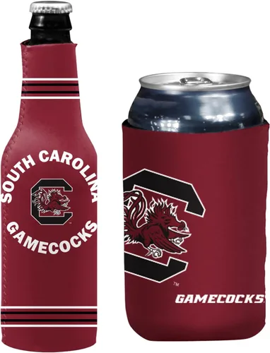 Vista 121 de College Team Color Logo Can & Bottle Holder Insulator Beverage Cooler Set
