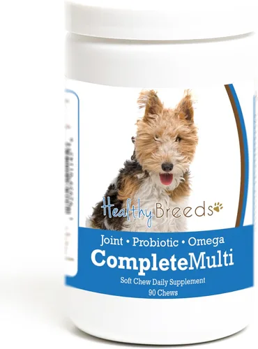 Vista 383 de Healthy Breeds Cavalier King Charles Spaniel - Multivitamínico todo en uno, completo con probióticos, glucosamina, condroitina y omegas, 60