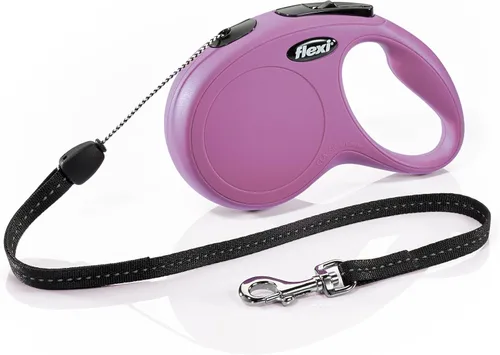 Vista 7 de Flexi Roll-Leine New Classic XS Gurt 3 M Azul Für Hunde, Katzen Und Kleintiere Bis Max. 26.5 lbs, Multicolor, Juventud XS/16