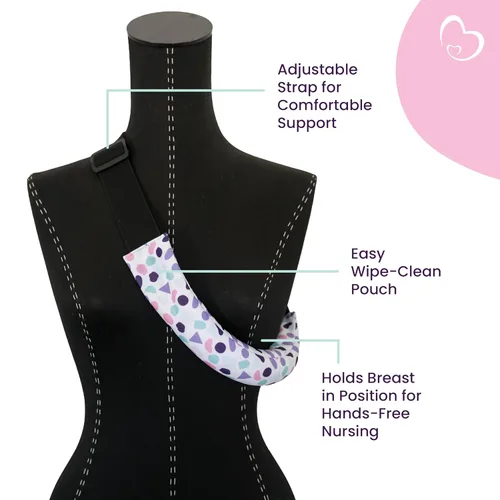 Vista 2 de Posicionador de senos para lactancia manos libres (S-M)