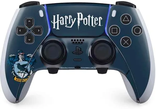 Vista 8 de Skinit Calcomanía para juegos compatible con el controlador PS5 DualSense Edge Pro – Diseño de símbolo oficial de Warner Bros Deathly Hallows