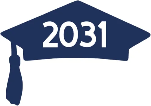 Vista 26 de Class of 2031 Graduation Cap Decal, Graduation T Shirt Transfer, DIY Graduate Shirt Patch, Grad Tshirt Sticker, HTV Vinyl Applique, Pick