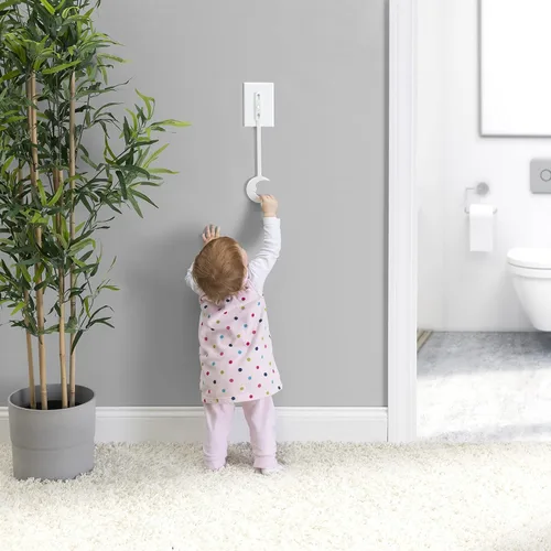 Vista 3 de Kidswitch Extensor de interruptor de luz para niños (paquete de 3, tema de dinosaurio) - Extensión de interruptor de palanca que brilla