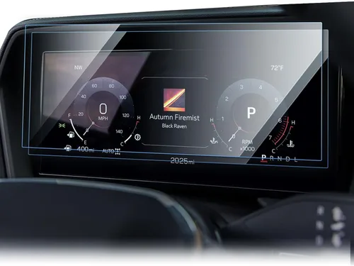 Vista 42 de Protector de pantalla de vidrio templado para Audi A4 (2020-2024)/A5 (2020-2024)/Q5 (2021-2023), accesorios de navegación antirreflejos, instalación