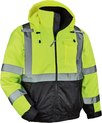 Vista 9 de Chaqueta de seguridad bomber de alta visibilidad Ergodyne Hi Vis