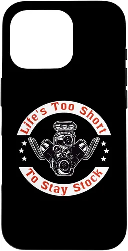 Vista 20 de iPhone 13 Pro Max Life es demasiado corta para mantenerse en stock - Drag Racing Muscle Car V8 Case
