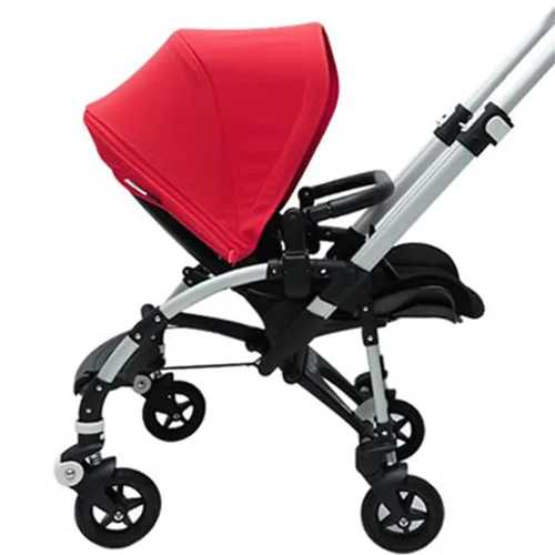 Vista 4 de Consola para manillar de cochecito, reposabrazos ajustable, barra de parachoques compatible con Bugaboo Bee 3 Bee 5 Bee 6 Cochecitos de bebé