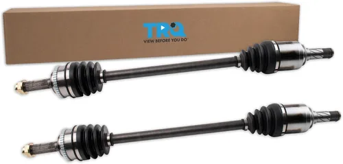 Vista 64 de TRQ Juego de conjunto de eje de transmisión CV delantero Compatible con Mazda CX-7 2007-2011 2007-2008 CX-9