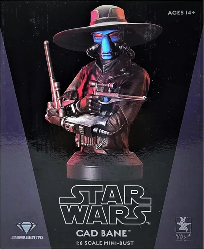 Vista 6 de Diamond Select Toys Star Wars: The Clone Wars: Cad Bane Busto escala 1:6, multicolor, 6 pulgadas, APR222241