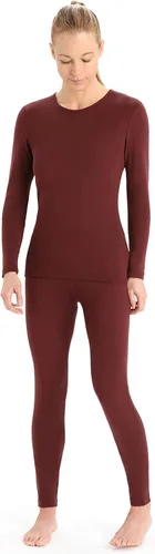 Vista 3 de Icebreaker Merino Women's 175 Everyday Cold Weather Base Layer Thermal Long Sleeve Crewneck T-Shirt