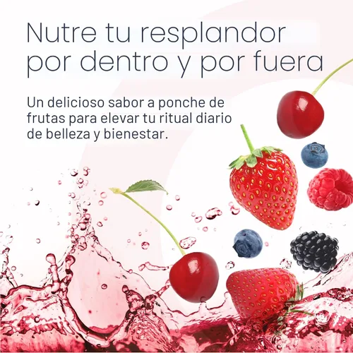 Vista 7 de NeoCell Péptidos líquidos de colágeno múltiple 16 fl oz con biotina