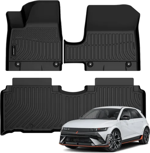 Vista 30 de Auxko Alfombrillas para todo tipo de clima, tapete de carga para Hyundai Tucson 2016 2017 2018 para todas las estaciones, accesorios de elastómero