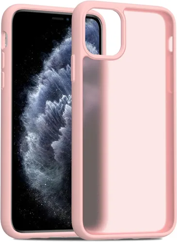 Vista 30 de TENOC Funda para teléfono compatible con iPhone 11, color negro, antihuellas, antigolpes, mate, para 6.1 pulgadas