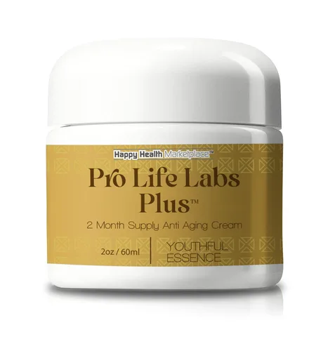 Pro Life Labs Plus – 2 meses – Nuestra mejor crema antiarrugas – Crema antienvejecimiento premium con 2 meses de suministro en una botella – Reduce