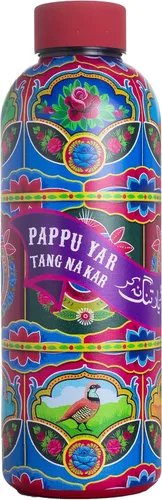 Vista 4 de Insulated Stainless Steel Water Bottle with Leakproof Design Double-Wall Thermal Insulation Keeps Beverages Hot for 12 Hours and Cold for 24 Hours