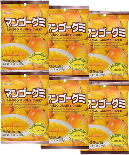Vista 12 de Kasugai Fruit Assort - Caramelos de gomitas de 3.59 onzas (paquete de 3)