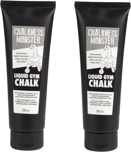 Liquid Gym Chalk - Mess-Free - Premium Sweat Resistant Long Lasting Grip - Quick Dry Hand Grip for Gymnastics, Rock Climbing, Power Lifting and More