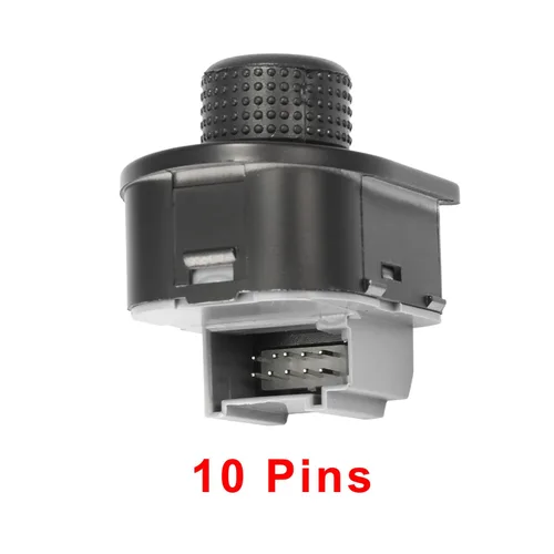 Vista 7 de X AUTOHAUX Interruptor retrovisor eléctrico Control remoto para Volkswagen Jetta 1999-2005 para VW Passat para VW Golf 1J1959565E 901-506