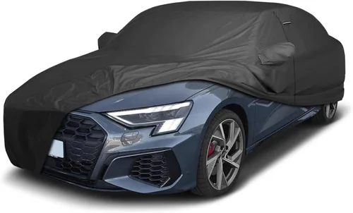 Vista 89 de iCarCover Funda de automóvil personalizada para Audi 100 y 200 (1989-1994), impermeable, para todo tipo de clima, lluvia, nieve, UV, protector solar
