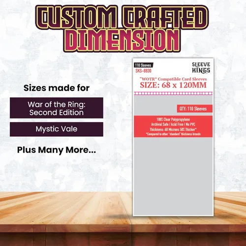 Vista 200 de Mangas cuadradas medianas (2.559 x 2.559 in) paquete de 110, 60 micras