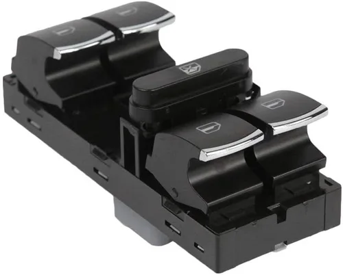 Interruptor de ventana eléctrica Master Driver 5ND959857 1K4959857B 5K4959857 delantero izquierdo compatible con VW Volkswagen CC Golf Jetta Passat