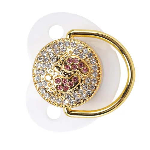 Vista 18 de Baby Pacifier, Baby Pacifier for 6 to 18 Months Baby Soft Touch Silicone Bling Baby Pacifier Anti Static Newborn Pacifiers for Home (Blue) Pacifiers