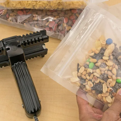 Vista 6 de Sellador térmico portátil de mano de 6 "(modelo KF-150CST) para bolsas de Mylar para almacenamiento de alimentos a largo plazo