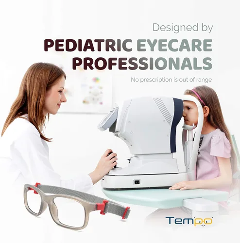 Vista 7 de Tempo Gafas irrompibles para niños Gafas flexibles de moda para niños 3004