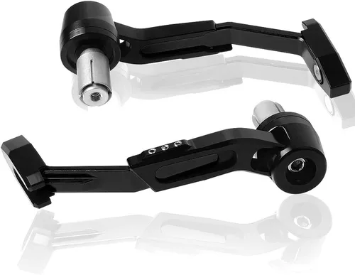 Vista 9 de Para Yamaha Xmax 300 250 400 X-MAX motocicleta CNC manillar embrague manillar protector de palanca de protección (color : dorado)