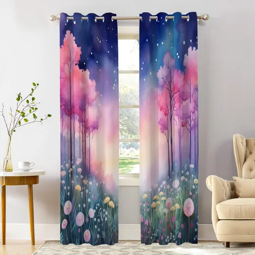 Vista 33 de Shrahala Cortinas blancas S inspiradoras para ventanas de cocina, cortinas negras con palabras cristianas para cafetería, cortinas opacas