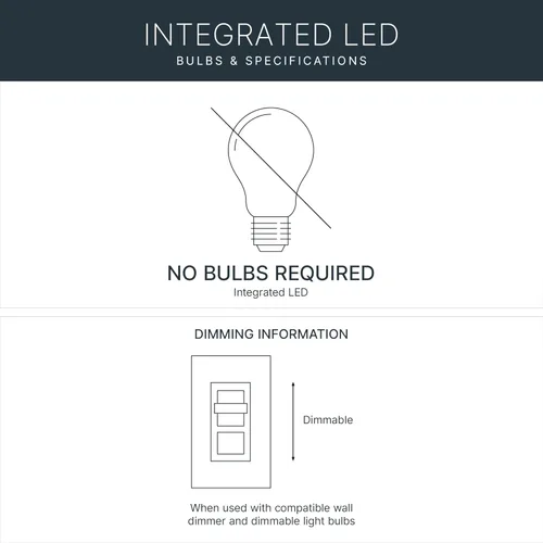 Vista 11 de Kichler Gen I Downlight LED, montaje empotrado al techo de 7.5", luz interior regulable, 2700K, (7.5" x 1.5"), blanco, 43846WHLED27