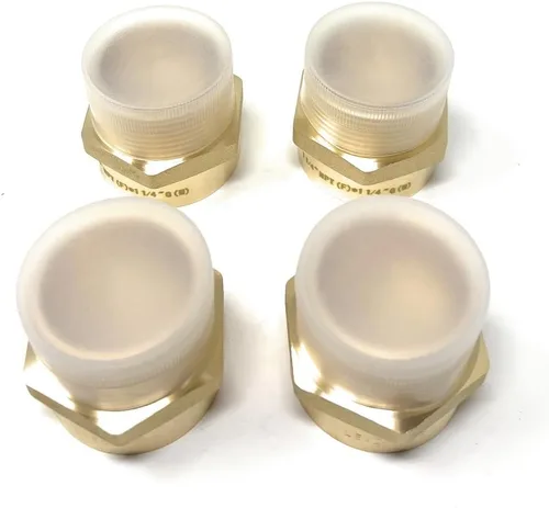 Vista 38 de Cascada Adaptador de latón sin plomo, rosca G BSPP macho a NPT hembra (1" x 1" (1 pieza))