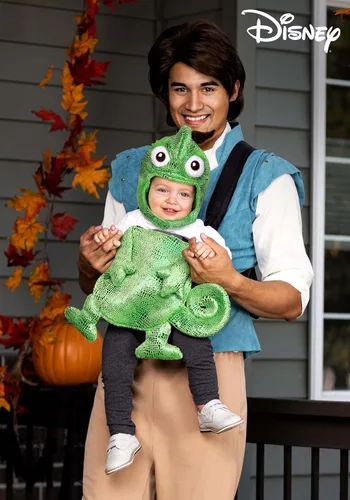 Vista 2 de Disney Tangled Pascal Baby Carrier Cover Costume, Infant Halloween Costume Character