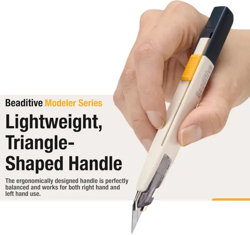 Vista 3 de Cuchillo Beaditive para manualidades con detalles de alta precisión, hoja de 30 grados para arte, artesanía, fabricación de maquetas
