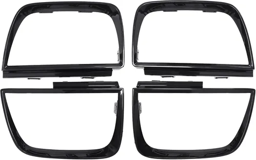NewYall Black Repalcement Tail Light Taillight Bezel Cover for Chevrolet Camaro 2010-2013 92199773 92199774 92212647 92212648 GM2803101 GM2804106